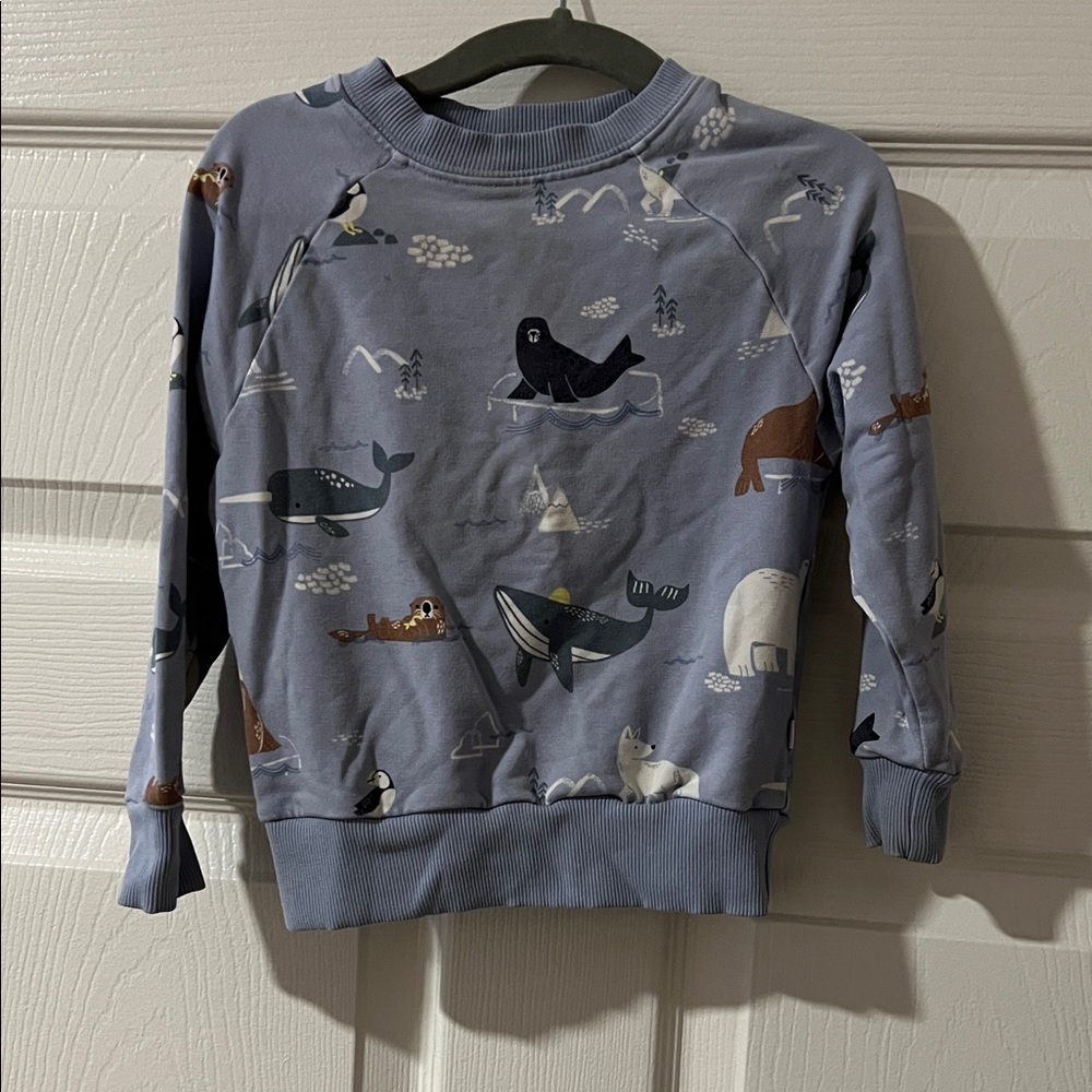 Little Sleepies PLAY Arctic Animal Sweatshirt